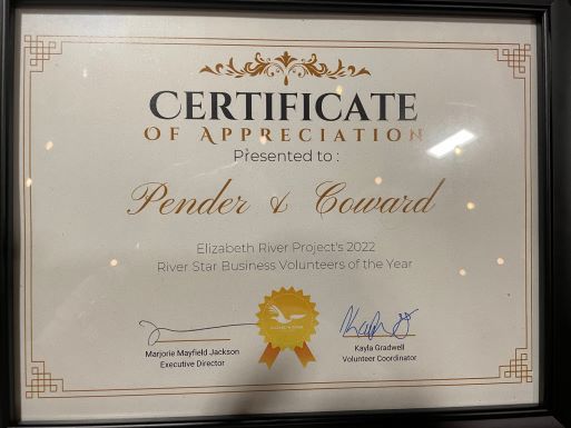 Waterfront Law Team Recognized as River Star Business Volunteesr of the ...