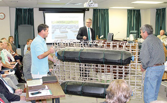 Jim Lang Oyster Cages Aquaculture Vmrc 2018